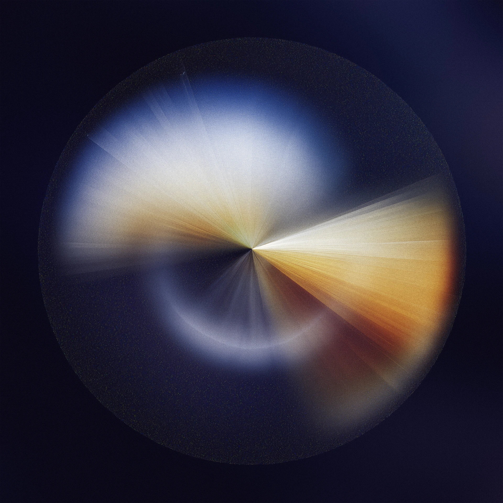 Single artwork for Cycle 3, Everlasting Confusion: a fresnel lens glowing in warm and cool light against the dark.